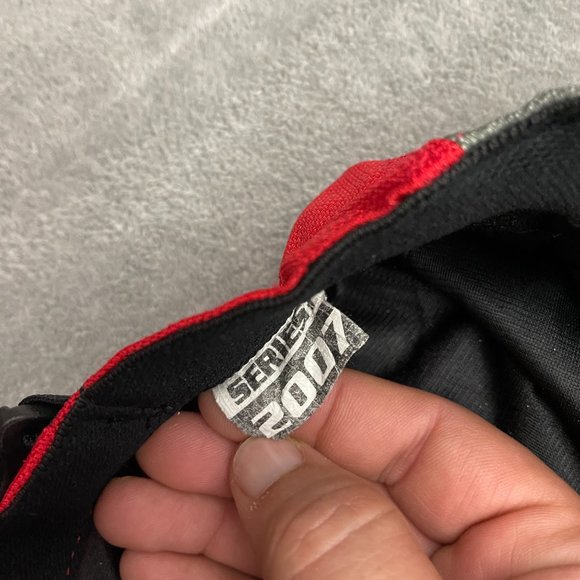 Thor Pants Mens Sz 28 MX Phase 2007 Series Red Gray Riding Motocross Racing - Picture 9 of 11